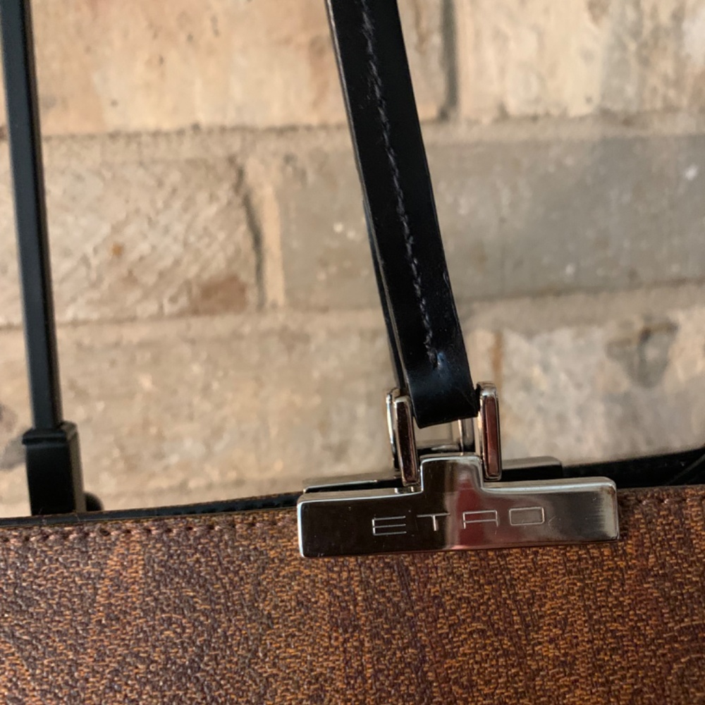 Authentic ETRO MILANO Shoulder Bag LIKE NEW - Picture 6 of 12